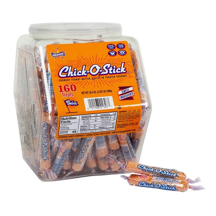Atkinson ChickOSticks 160 Count Tub Bulk Candy
